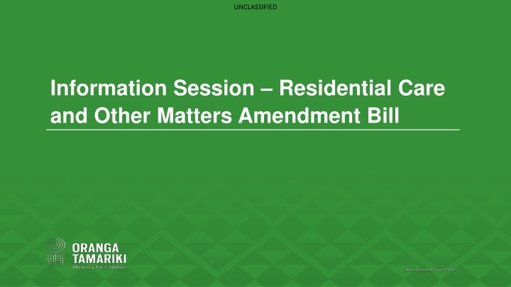 Review and Amendment of Oranga Tamariki Act: Engaging Stakeholders for Positive Change