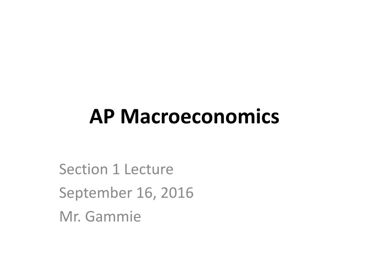 Demand in Macroeconomics: Key Concepts and Laws