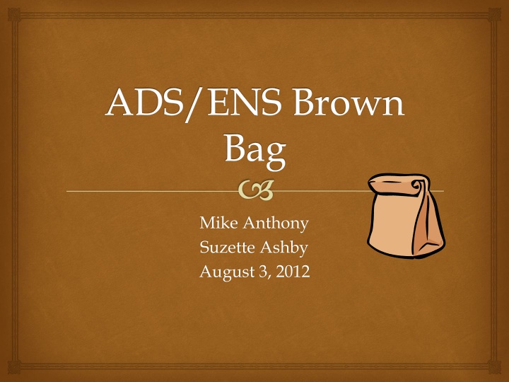 ADS/ENS and IBS in Grant Proposals