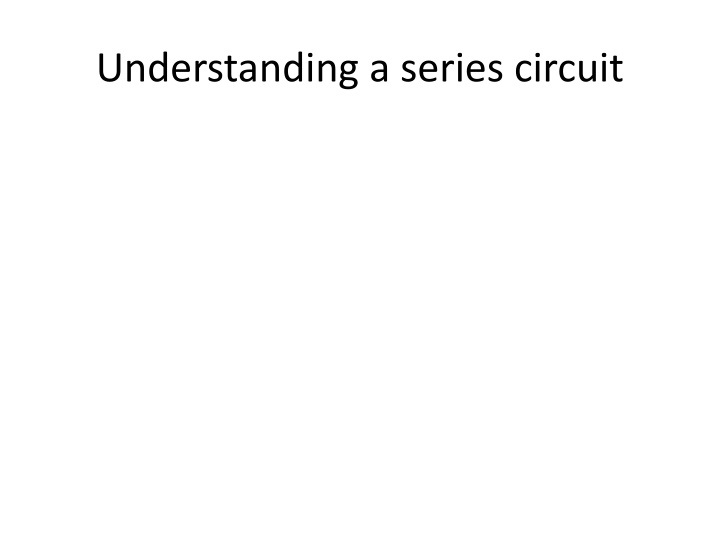 a Series Circuit: Exploring Potential Difference, Current, and Resistance