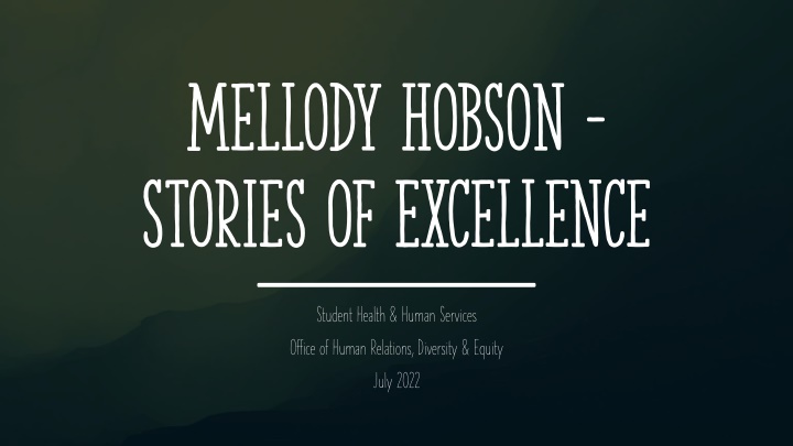 Mellody Hobson: An Inspiring Journey in Business and Leadership