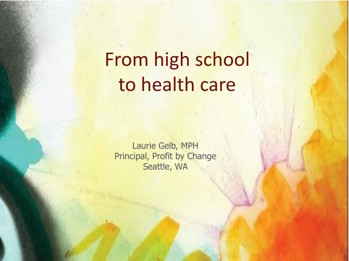 Opportunities in the Health Care Industry