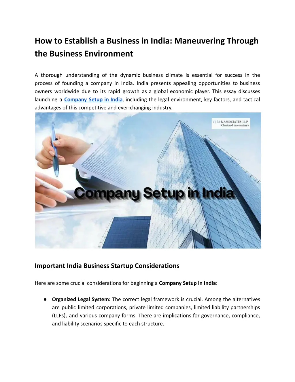 how to establish a business in india maneuvering n.