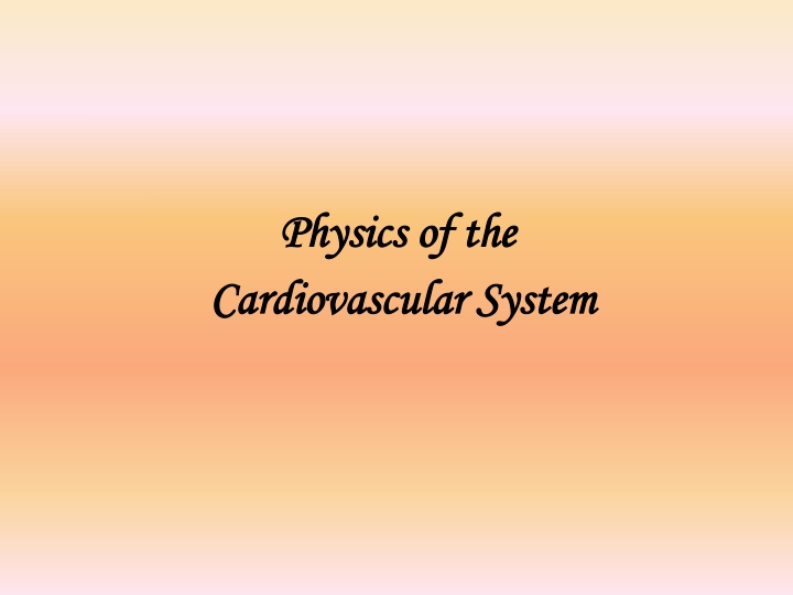 The Cardiovascular System: A Detailed Overview