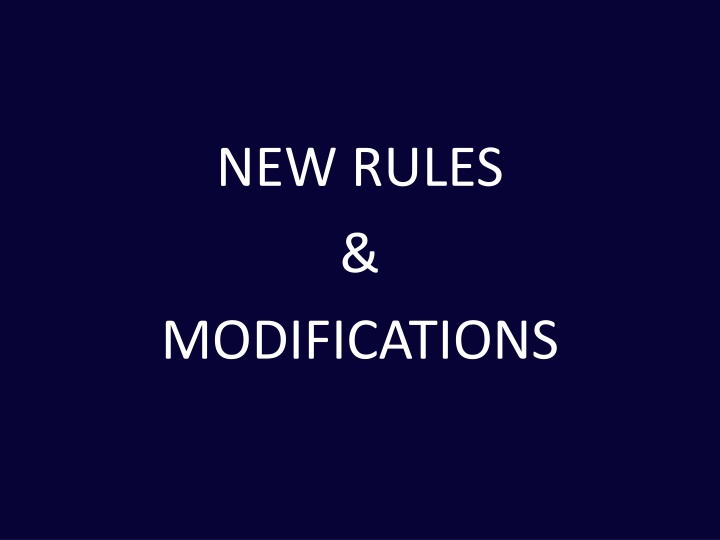 Softball Rules and Modifications for NYSPHSAA Players