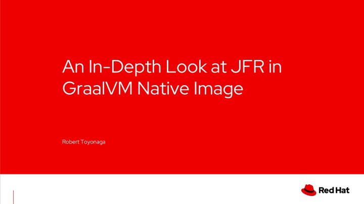 JFR in GraalVM Native Image