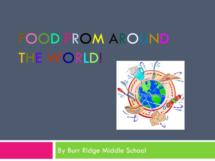 Food from Around the World: A Culinary Journey by Burr Ridge Middle School