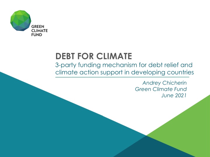 Three-Party Funding Mechanism for Debt Relief and Climate Action Support in Developing Countries