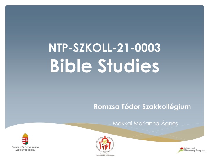Bible: Stories, Commandments, and Miracles