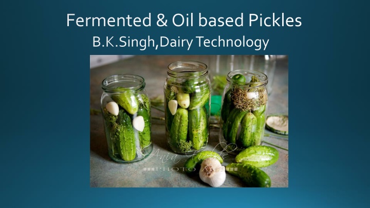 Fermented Vegetables: Health Benefits and Production Process