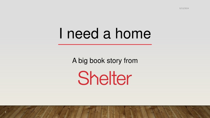 Finding Home: A Journey from Desperation to Joy