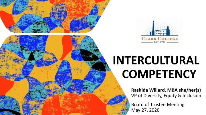 Building a Culturally Competent and Inclusive Environment at Clark College
