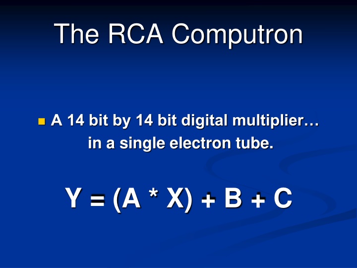 History of Early Computing Innovations and Decimal Multiplication