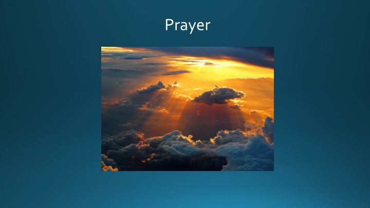 Insights on Prayer: Perspectives on Dependence and Unity