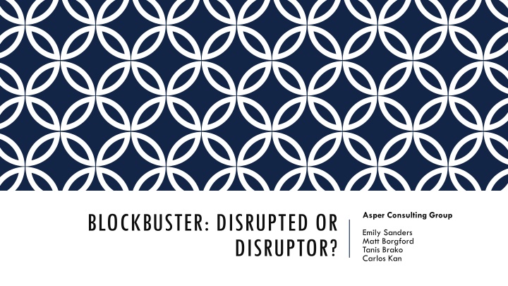 Evolving Strategies for Blockbuster: Lessons in Adapting to Industry Disruption