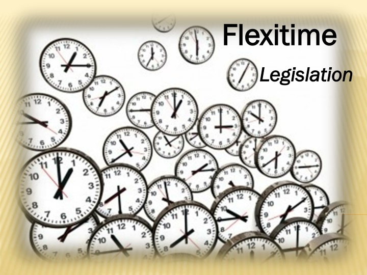 Flexible Working Arrangements and Legislation