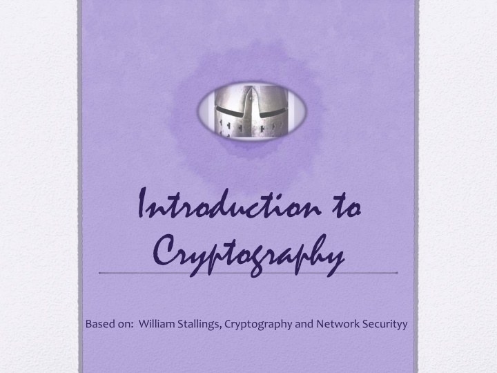 Cryptography: Basic Concepts in Number Theory and Divisibility