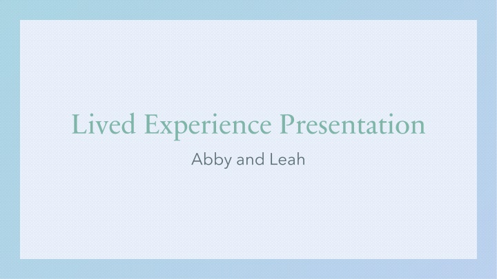 Tertiary Care for Eating Disorders Presentation