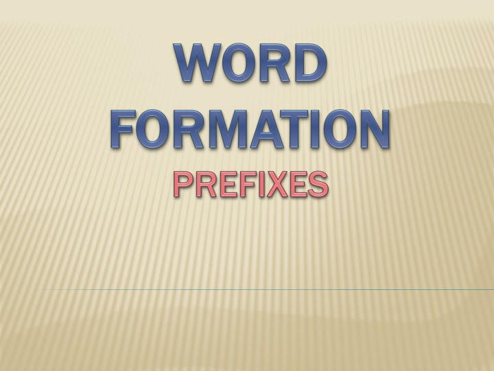 Prefixes Practice and Composition Writing for Language Development