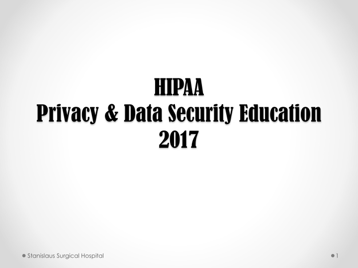 Importance of Privacy & Data Security Training in Healthcare