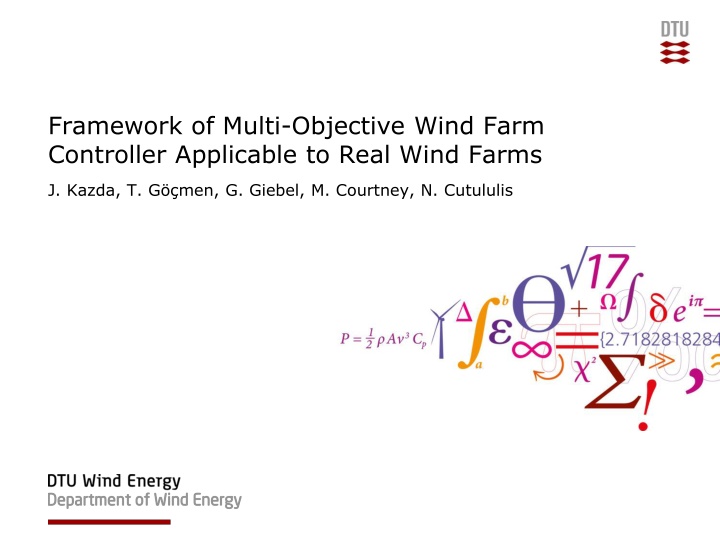 Optimal Wind Farm Control Framework for Real Wind Farms
