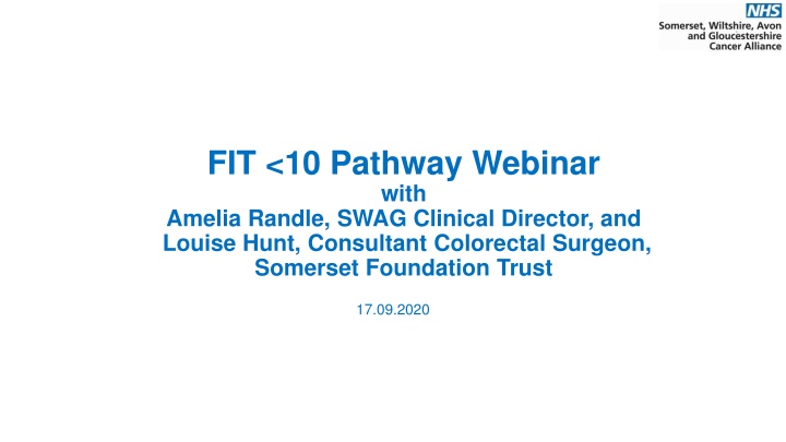 Managing Colorectal Cancer Referrals during COVID-19 Pandemic