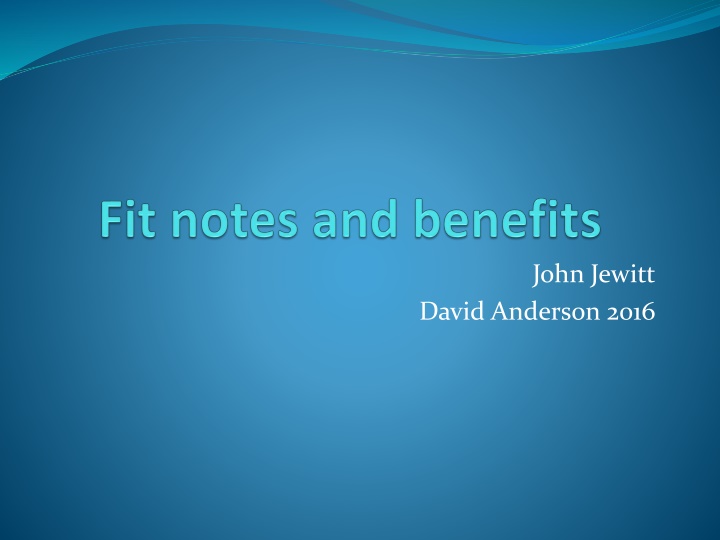 Promoting Health and Well-being in the Workplace: A Guide to Fitness for Work Assessments