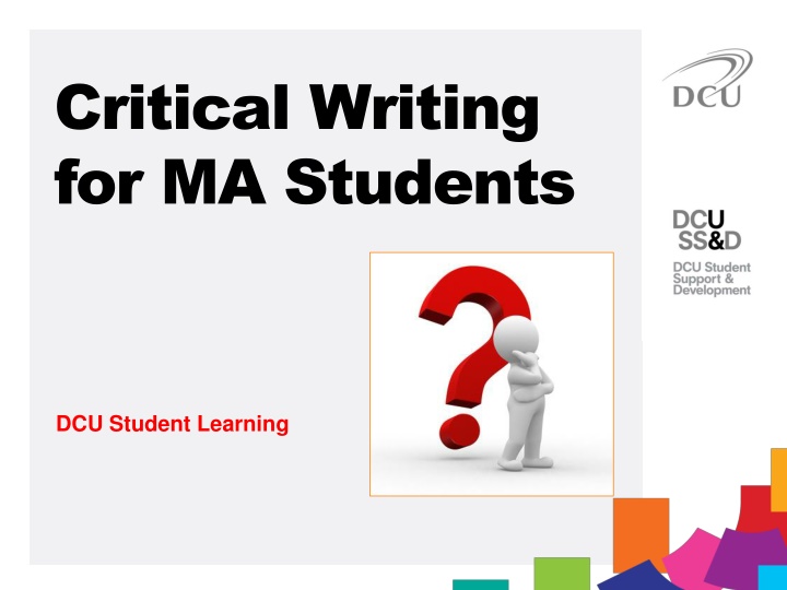 Mastering Critical Writing for MA Students: A Guide to Enhancing Academic Skills
