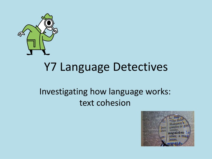 Text Cohesion in Non-Fiction Writing