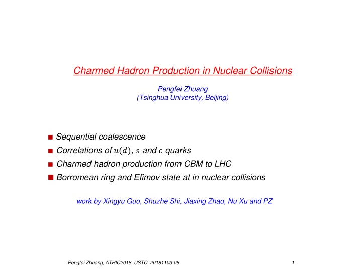 Sequential Coalescence Model in Charmed Hadron Production