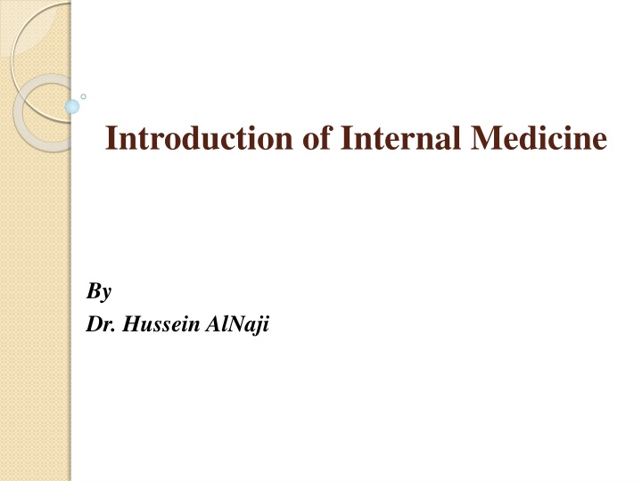 Body Temperature Regulation in Internal Medicine