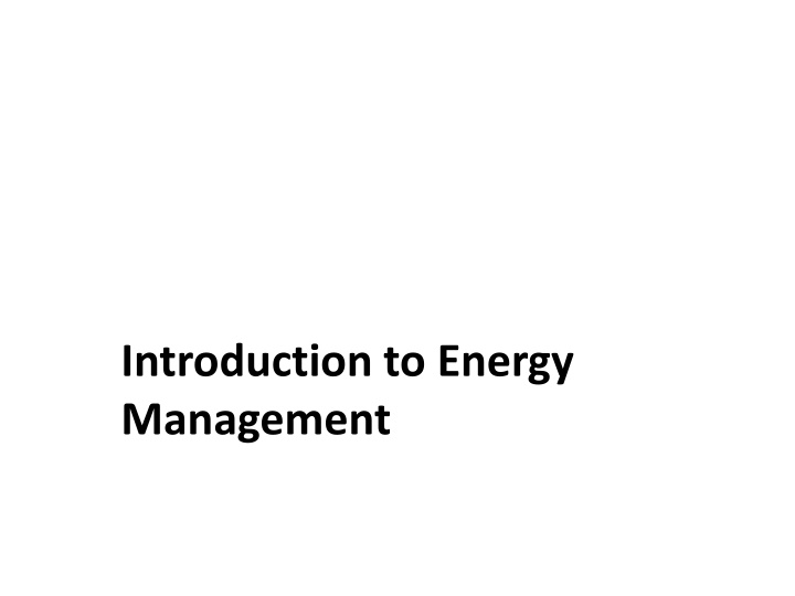 Thermal Comfort Factors in Energy Management