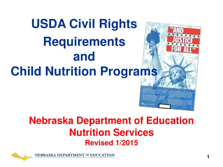 Civil Rights Requirements in Child Nutrition Programs