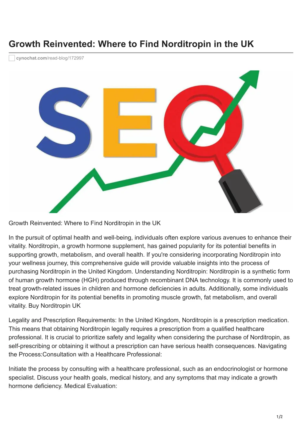 growth reinvented where to find norditropin n.