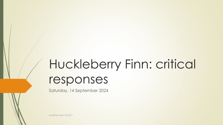 Reception and Criticism of 