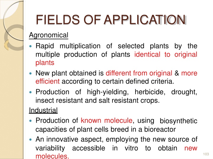 Plant Tissue Culture Applications in Agriculture and Biotechnology