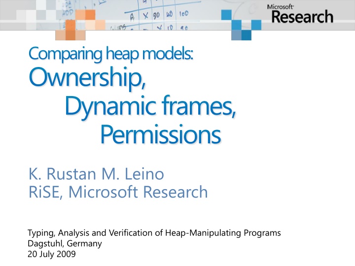 A Comparative Analysis of Heap Specification Approaches