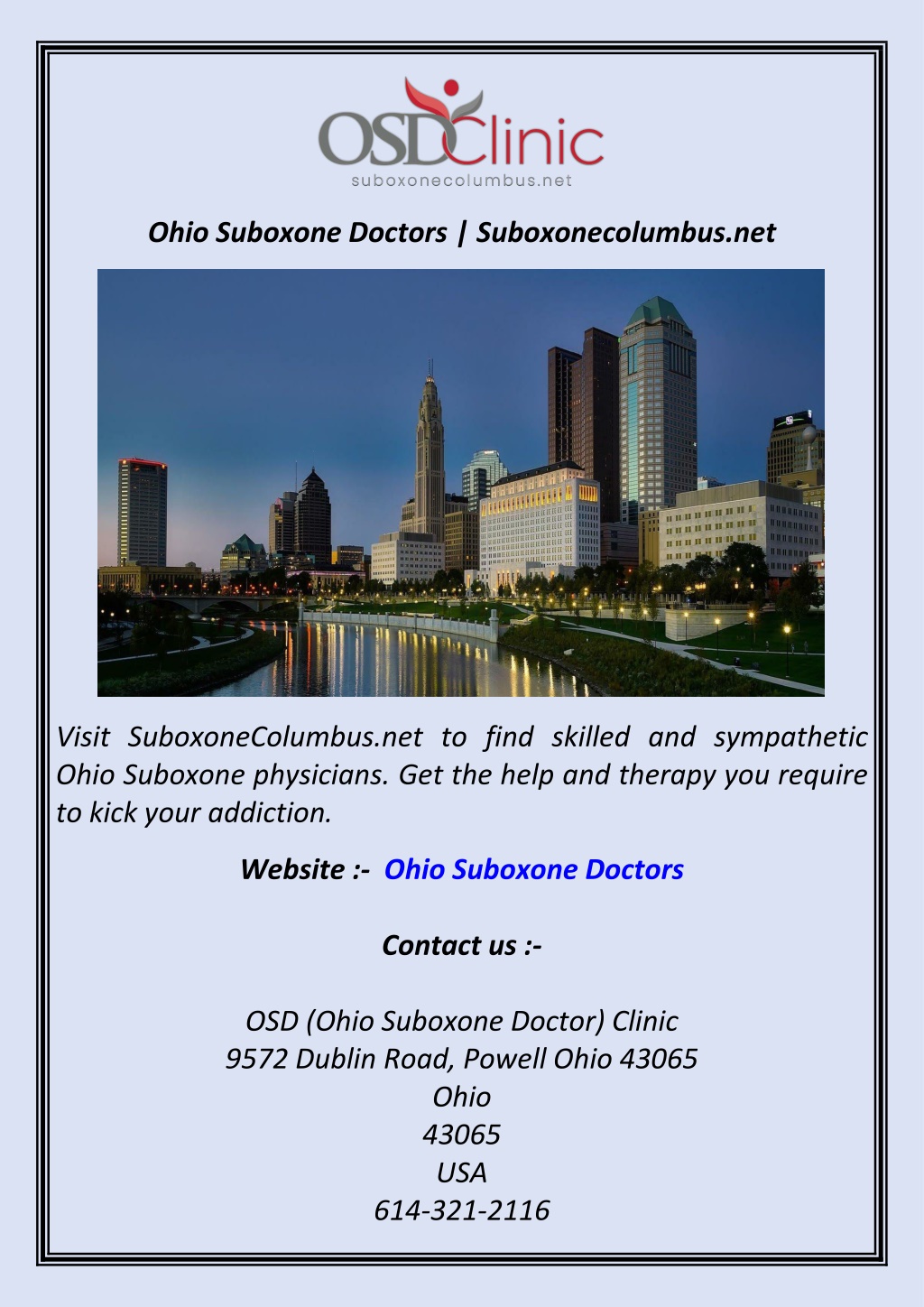 ohio suboxone doctors suboxonecolumbus net l.w