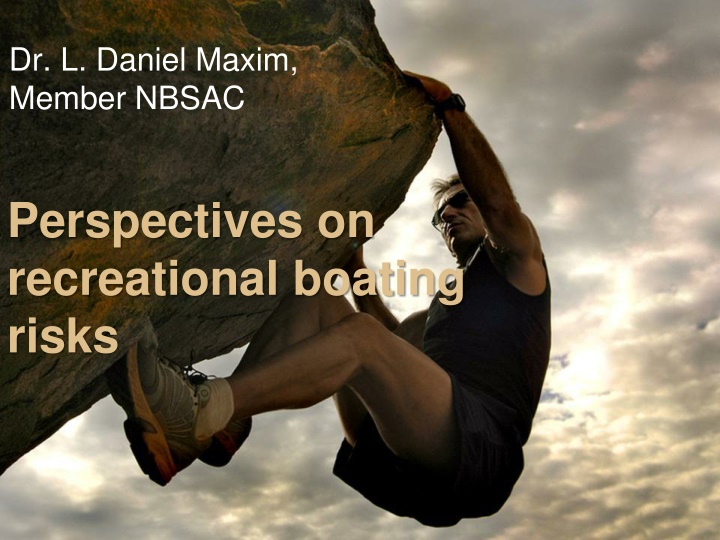 Recreational Boating Risks: A Data Analysis Perspective