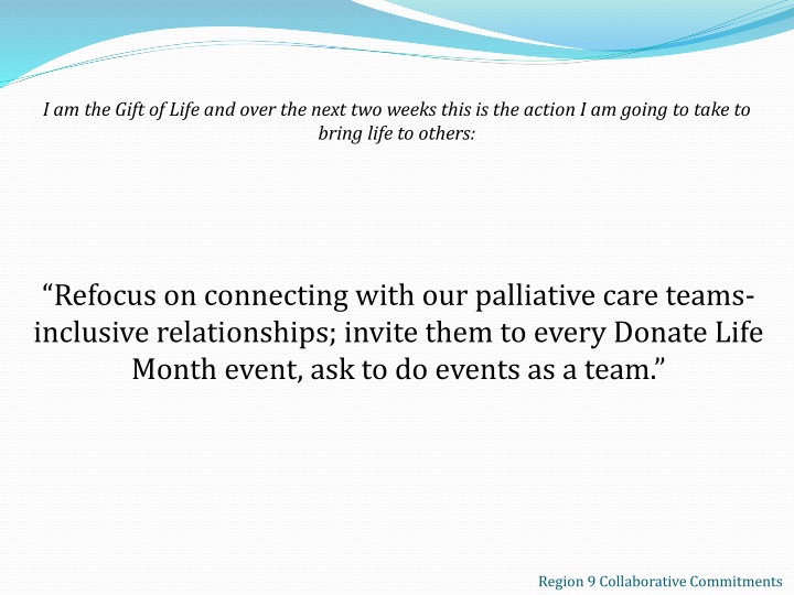 Bringing Life Through Organ Donation: Two-Week Action Plan