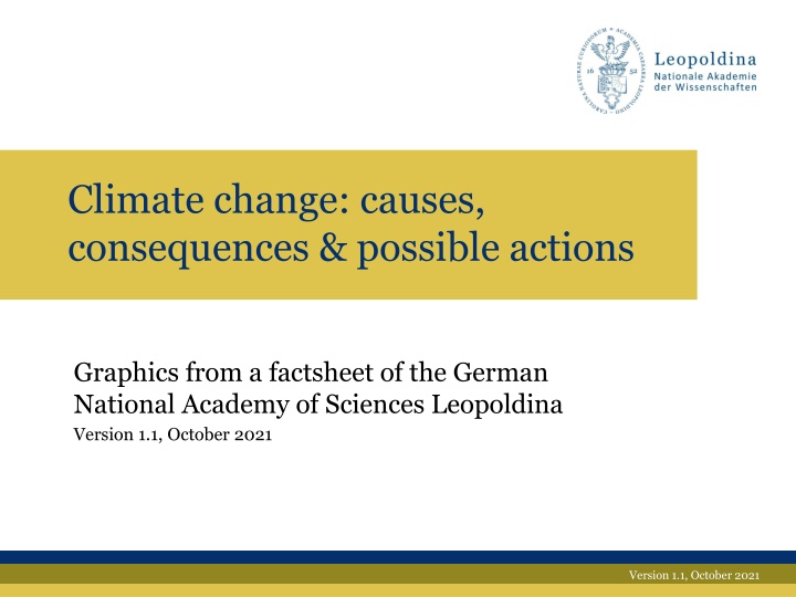 Climate Change: Causes, Consequences, and Actions
