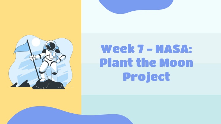 NASA Plant the Moon Project: Engaging Space-themed Activities for Children