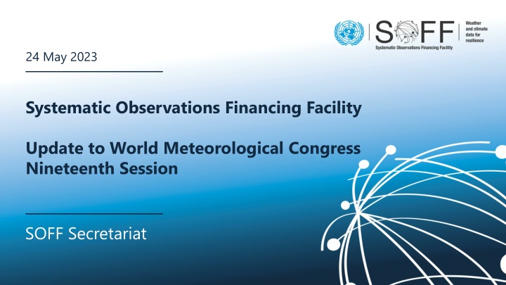 Updates on Systematic Observations Financing Facility (SOFF)