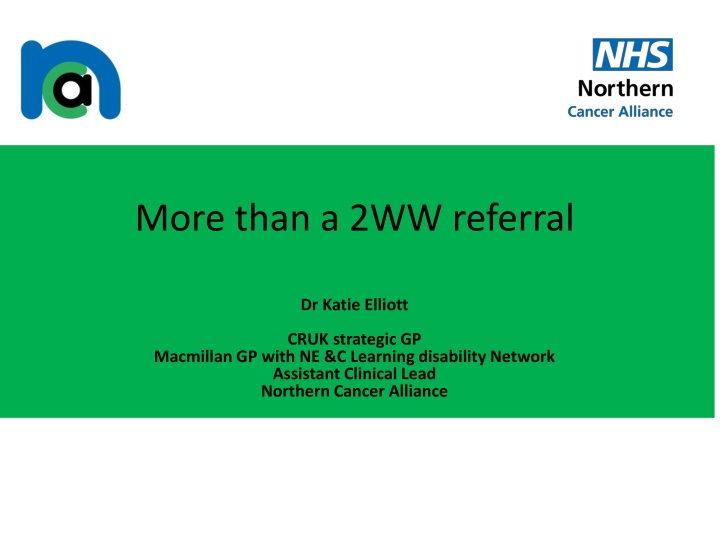 Improving Cancer Referral Processes in Primary Care