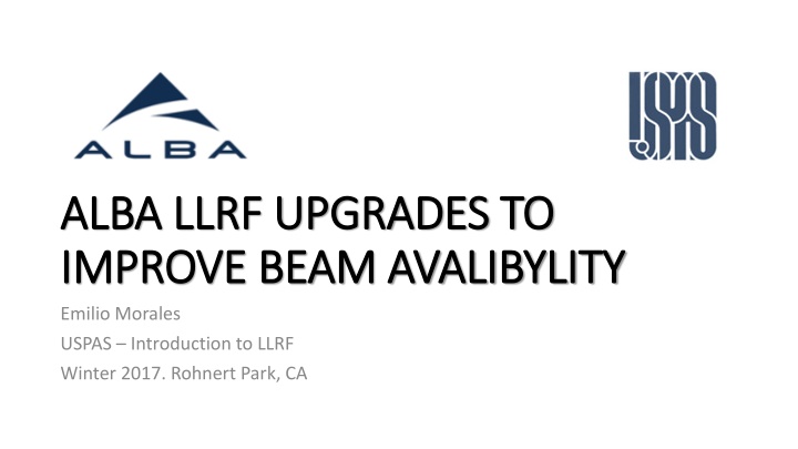 Enhancing Beam Availability with ALBA LLRF Upgrades