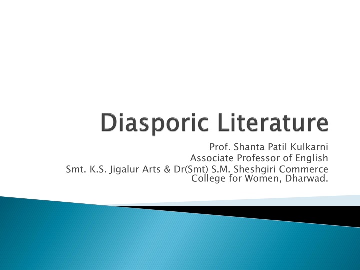 Exploration of Diaspora and Cultural Identity in Literary Works
