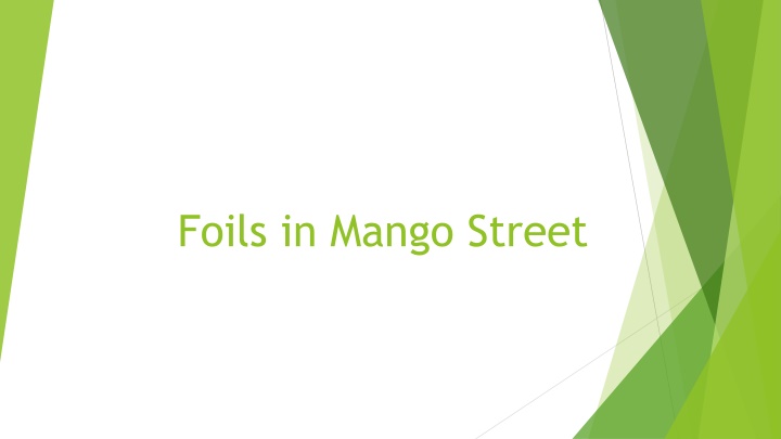 Foils in Literature and Media