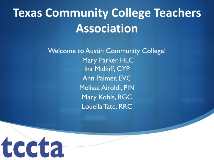 Top 10 Reasons to Join TCCTA Today