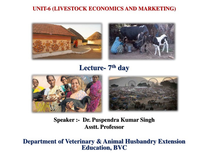 Livestock Economics and Marketing: Understanding Markets and Classification