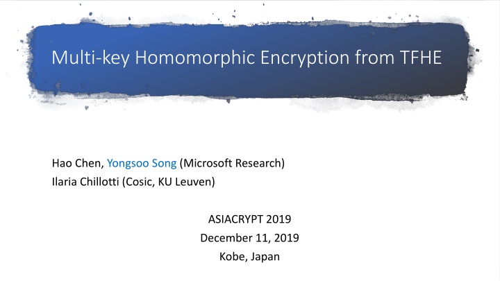 Advancements in Multi-Key Homomorphic Encryption Using TFHE